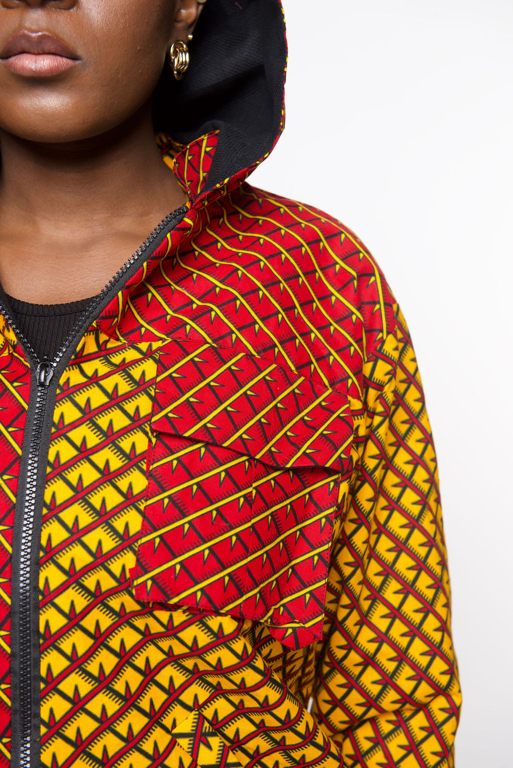 'TIKARA'  African bomber Jacket