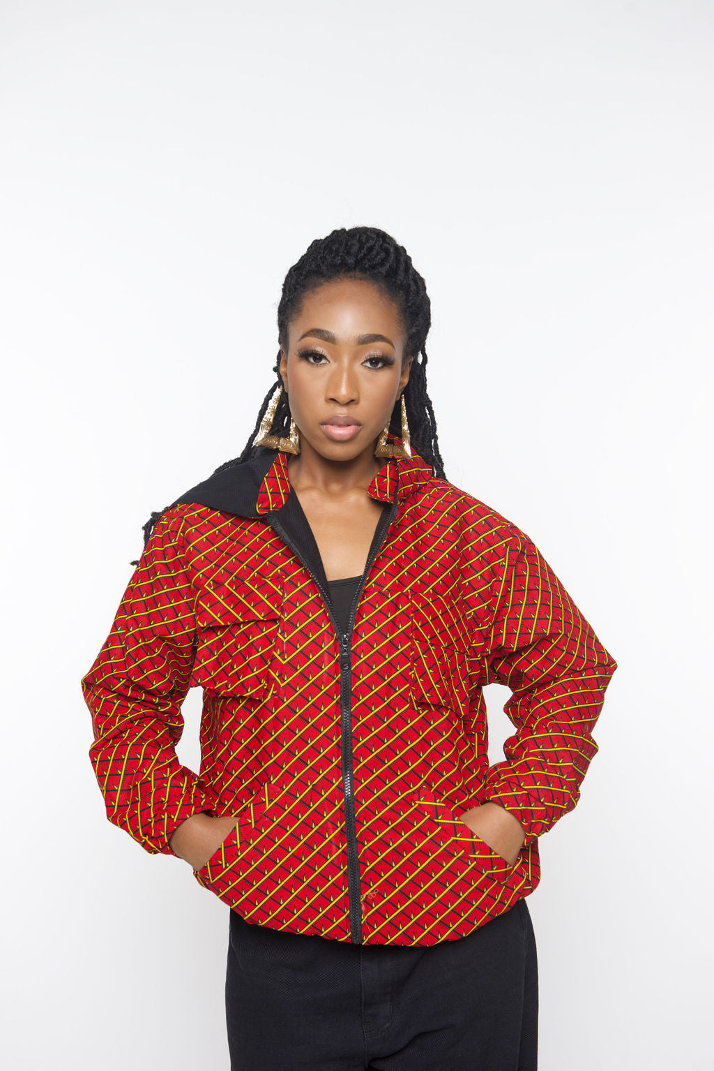 'TIKARA' African Bomber Jacket