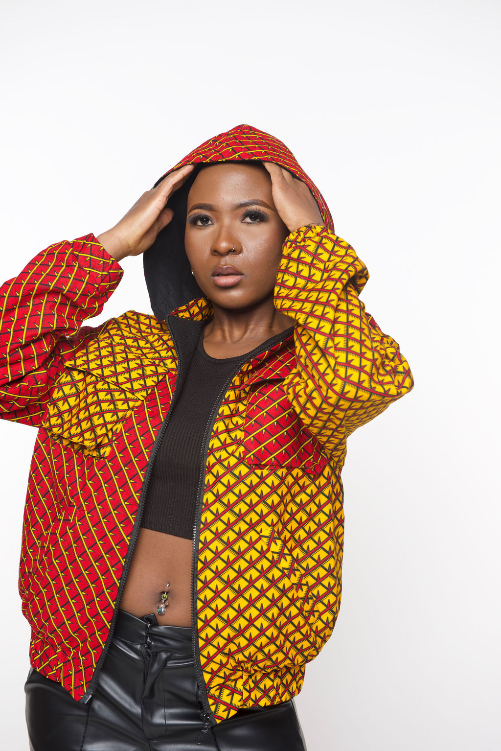 'TIKARA'  African bomber Jacket