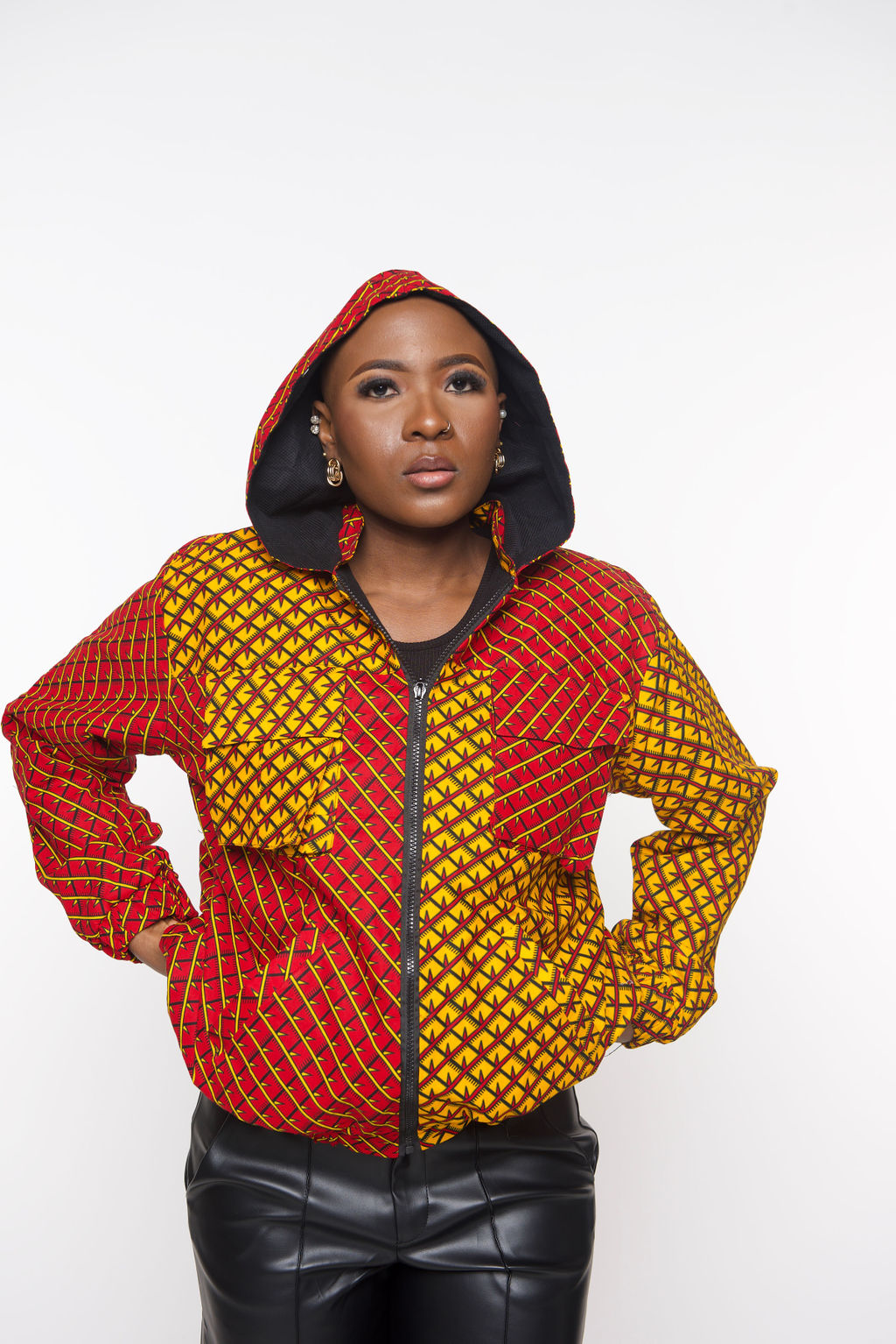 'TIKARA'  African bomber Jacket