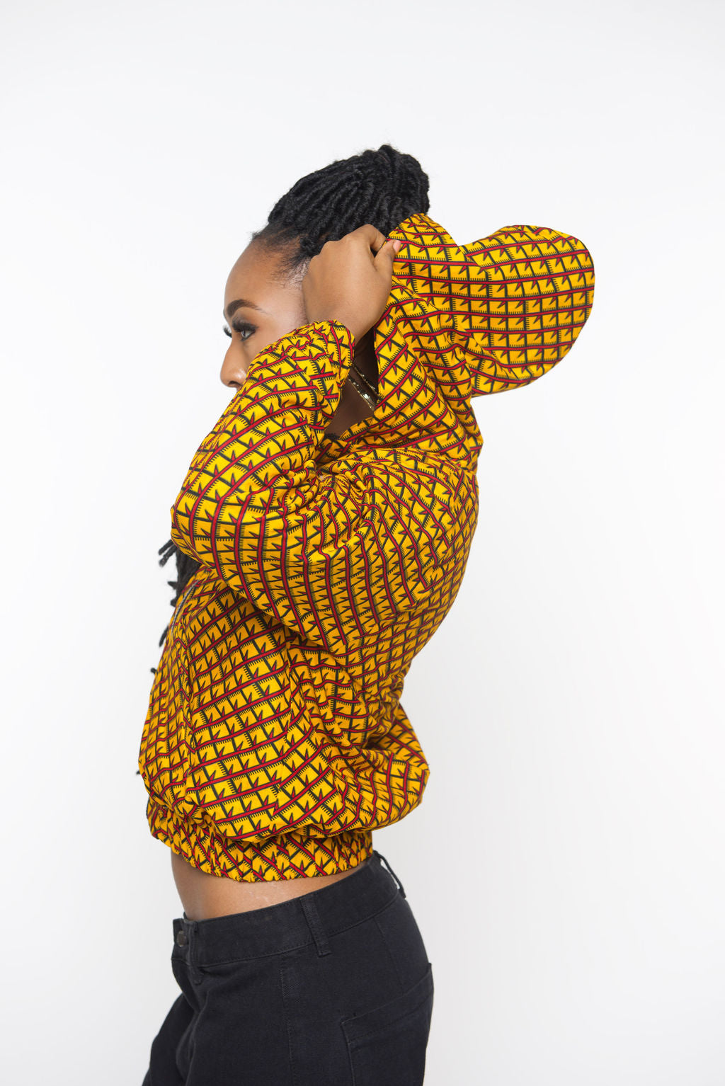 'TIKARA' African Bomber jacket